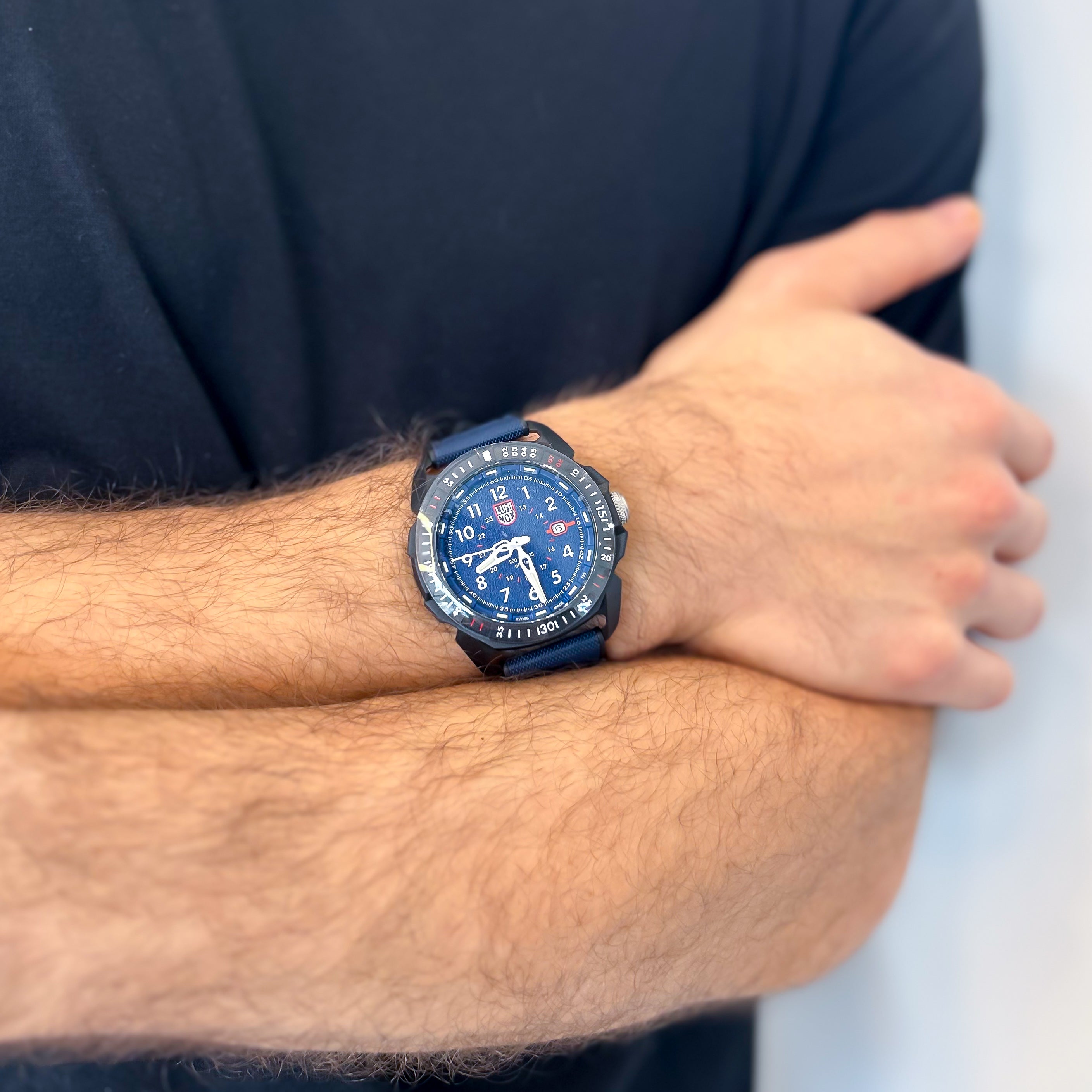 Luminox ICE-SAR Arctic Blue Dial Adventure Watch Swiss Made