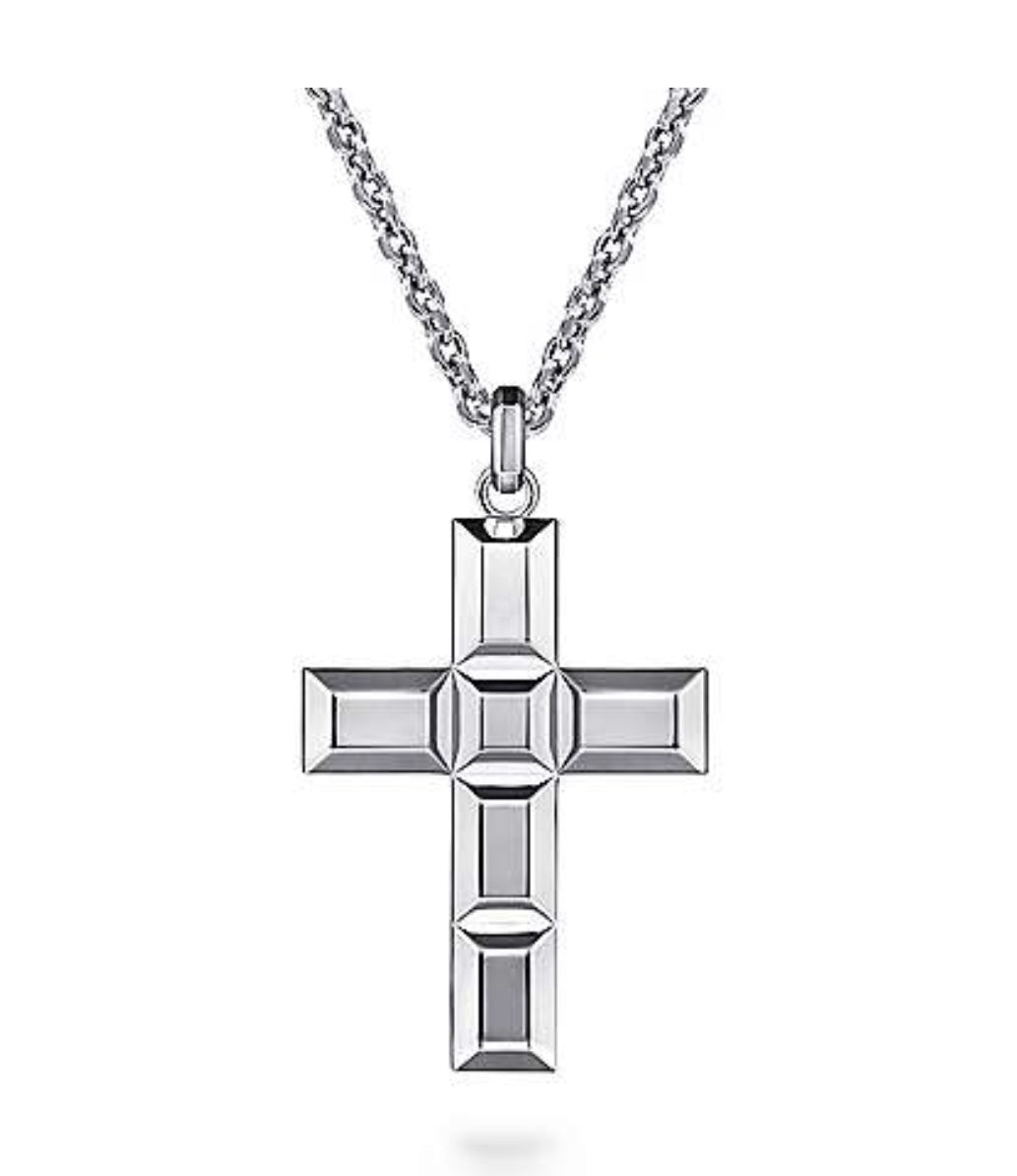 SS Men's Rectangular Station Cross on sale