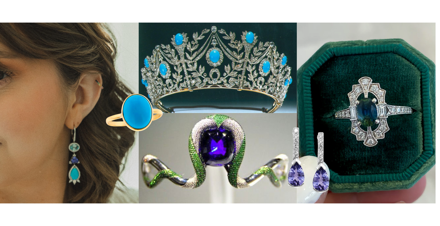 December's Birthstones: Turquoise, Tanzanite, AND Zircon