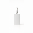 Petite Engravable Tag Charm - Carter's Collective Fine Jewelry
