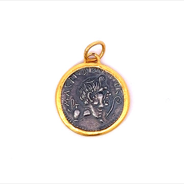 Handmade Roman Coin Charm - Last Chance - Carter's Collective Fine Jewelry