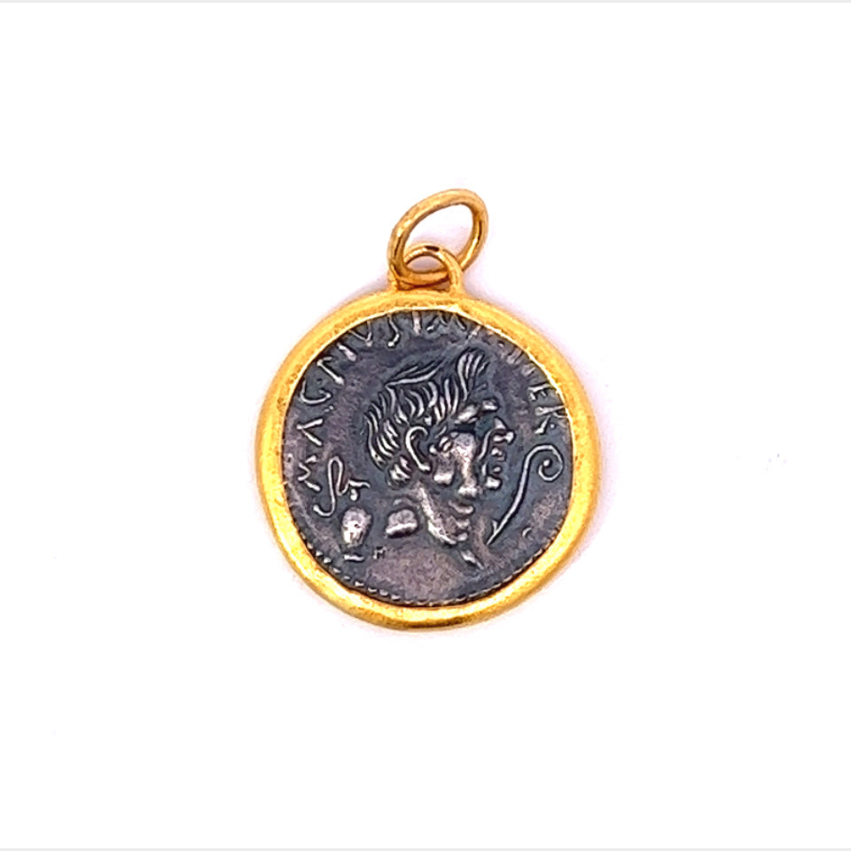 Handmade Roman Coin Charm - Last Chance - Carter's Collective Fine Jewelry
