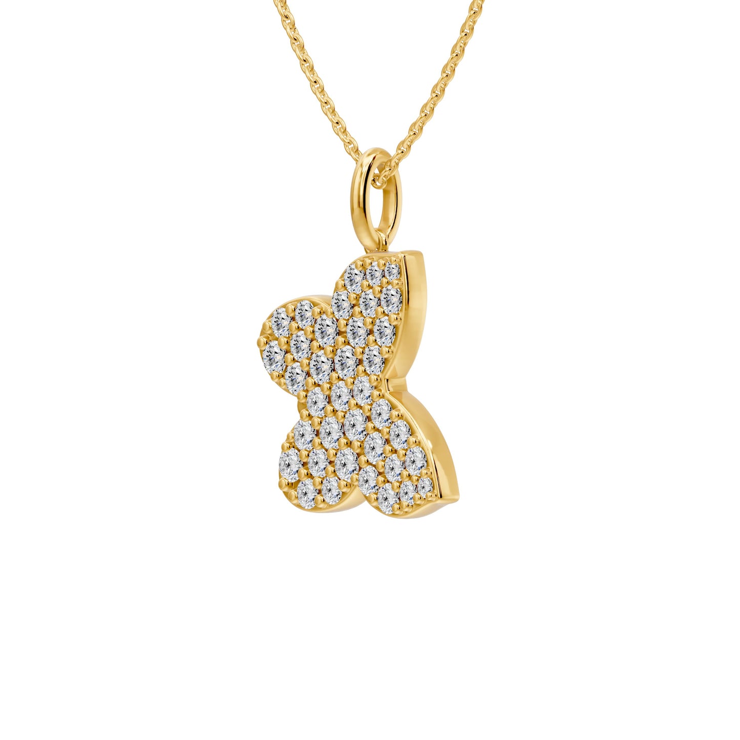Pavé Diamond Butterfly Charm - Carter's Collective Fine Jewelry