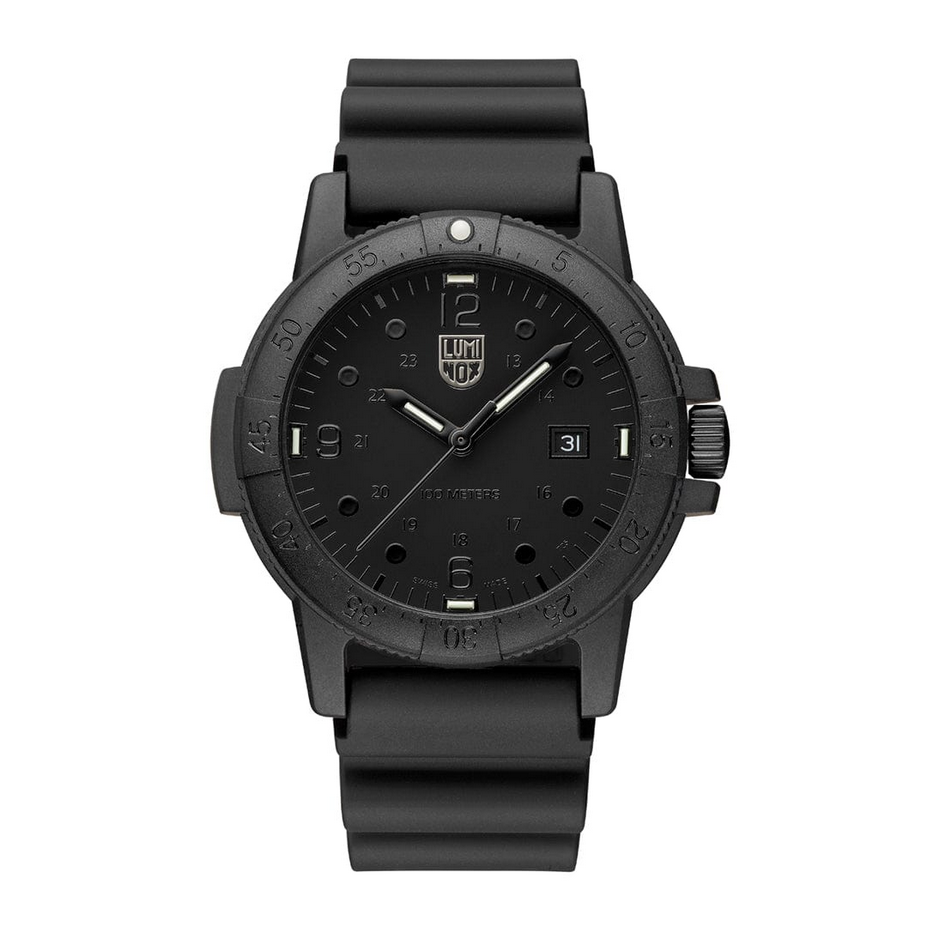 Luminox Lite Collection Black & White Sport Watch with Date, 44mm - Carter's Collective Fine Jewelry