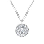 Diamond Cluster Necklace - Carter's Collective Fine Jewelry