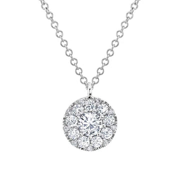 Diamond Cluster Necklace - Carter's Collective Fine Jewelry