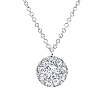 Diamond Cluster Necklace - Carter's Collective Fine Jewelry