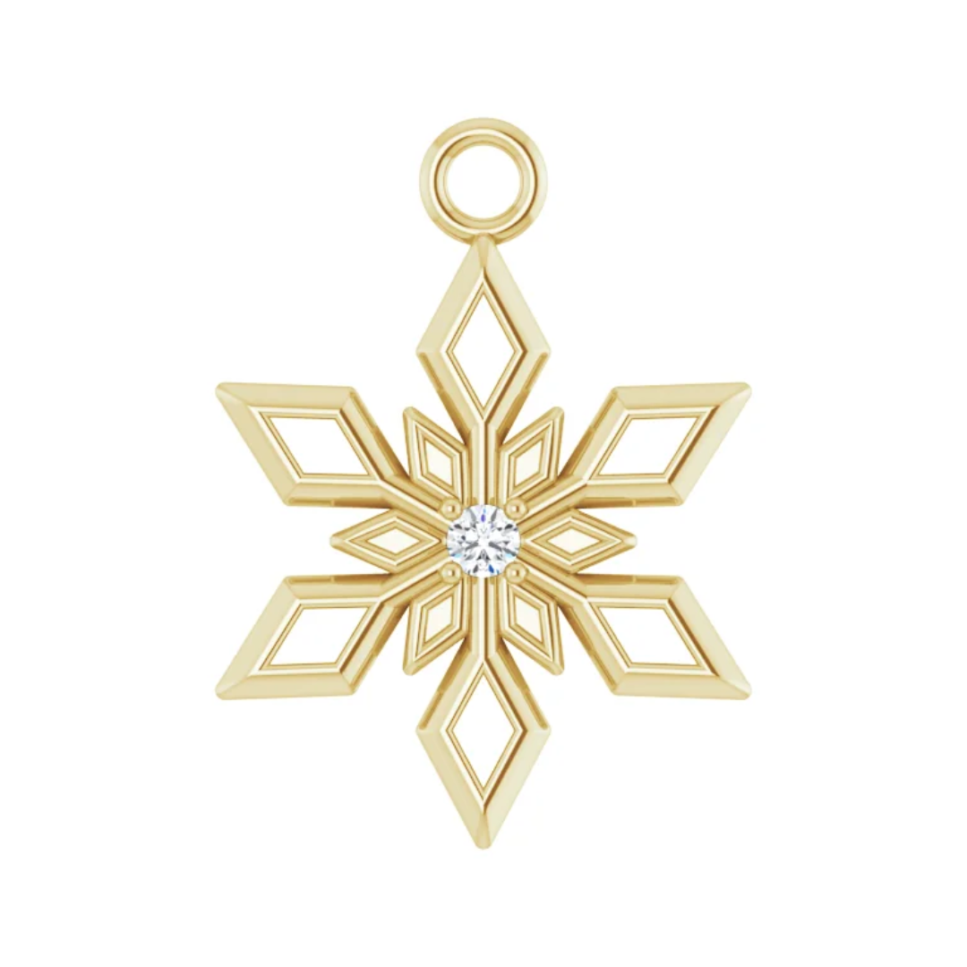 Snowflake Charm - Carter's Collective Fine Jewelry