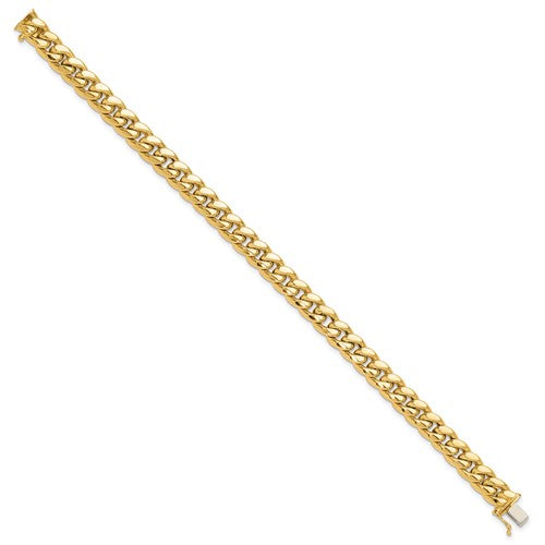 
                  
                    Hollow Cuban Link Men's Bracelet, 9 Inches
                  
                