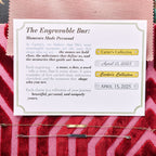 Love Letters Engravable Bar Bracelet - Carter's Collective Fine Jewelry