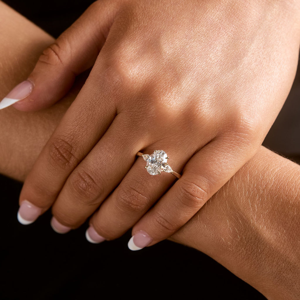 Daisy Customizable Lab Grown Diamond Engagement Ring - Carter's Collective Fine Jewelry