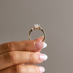 Daisy Customizable Lab Grown Diamond Engagement Ring - Carter's Collective Fine Jewelry