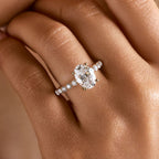 Aster Customizable Lab Grown Diamond Engagement Ring - Carter's Collective Fine Jewelry
