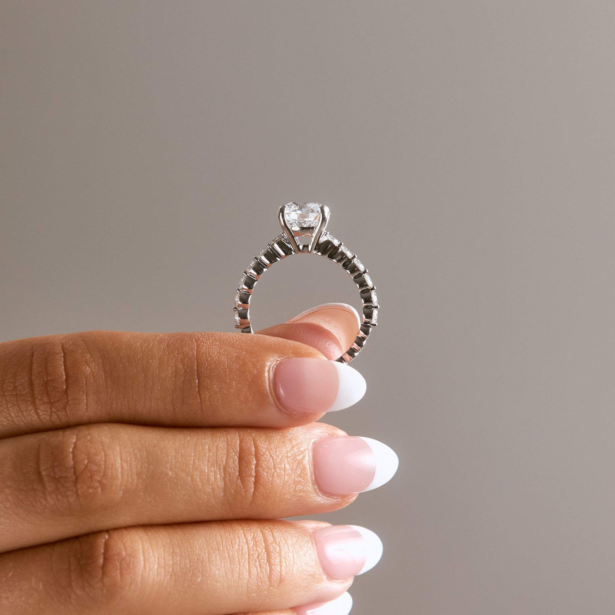 Aster Customizable Lab Grown Diamond Engagement Ring - Carter's Collective Fine Jewelry