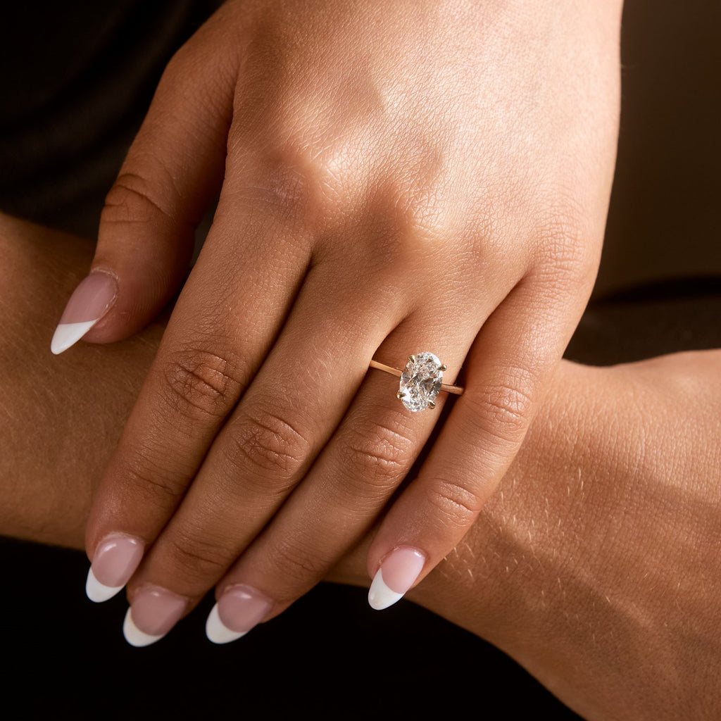 Dahlia Customizable Lab Grown Diamond Engagement Ring - Carter's Collective Fine Jewelry