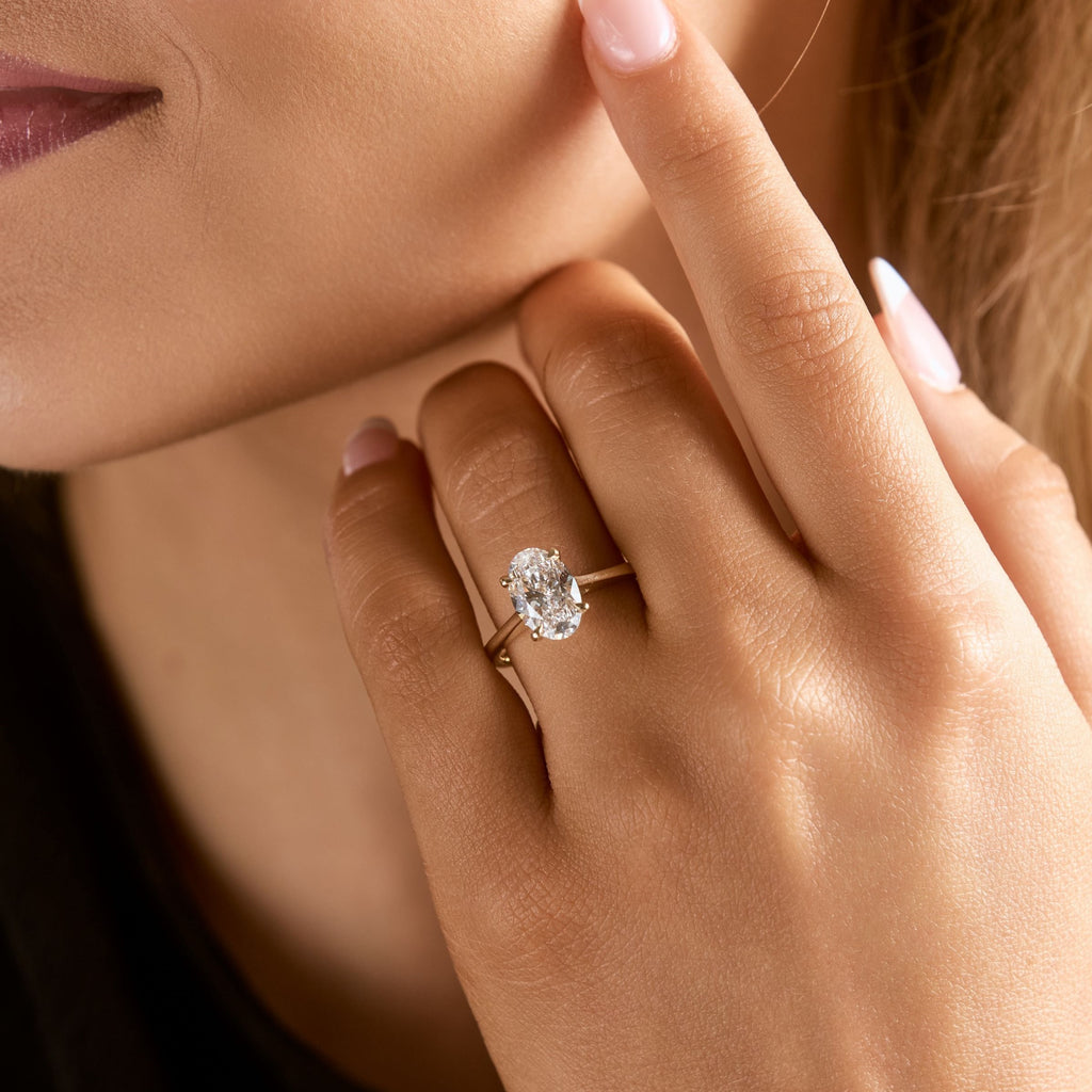 Dahlia Customizable Lab Grown Diamond Engagement Ring - Carter's Collective Fine Jewelry