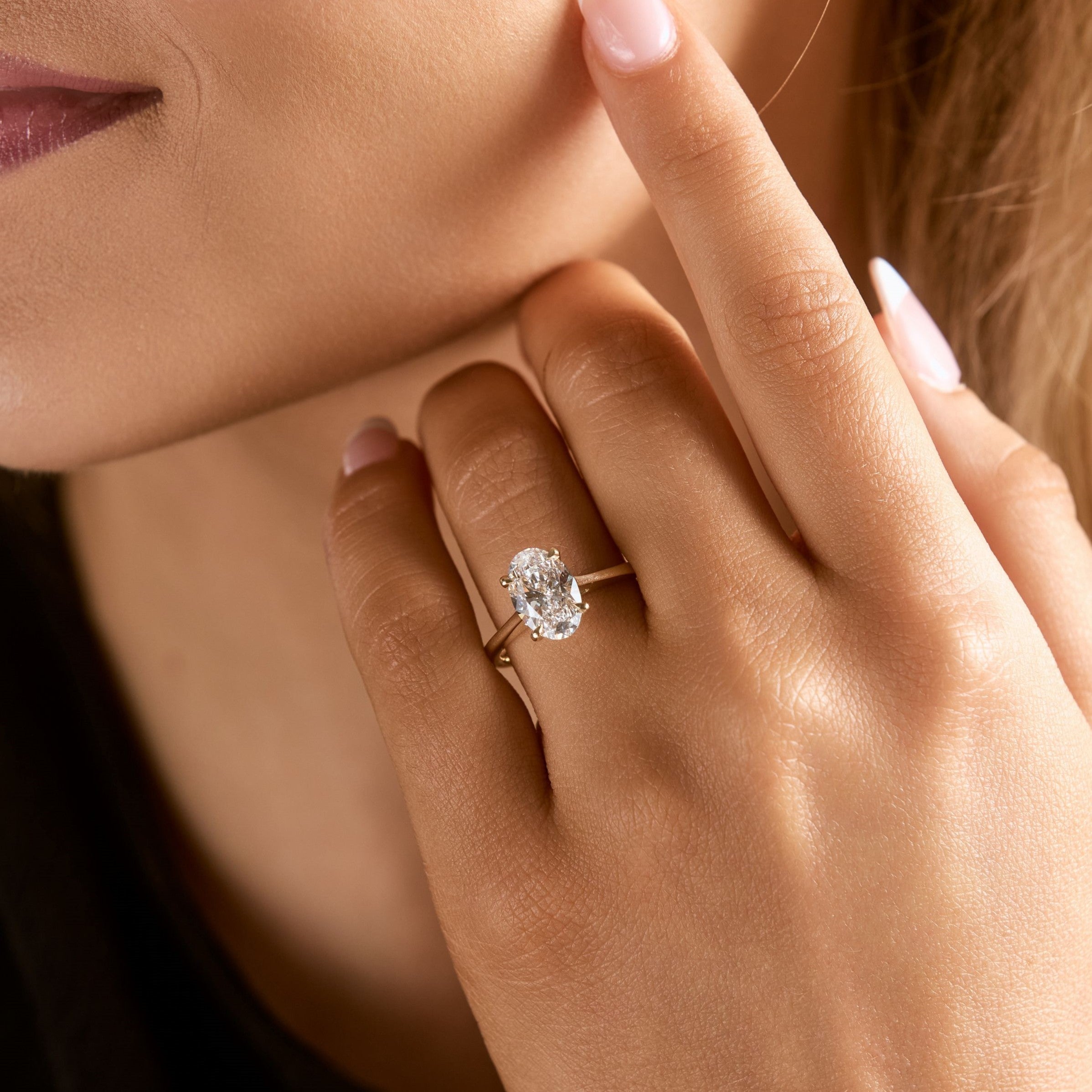 Dahlia Customizable Lab Grown Diamond Engagement Ring - Carter's Collective Fine Jewelry