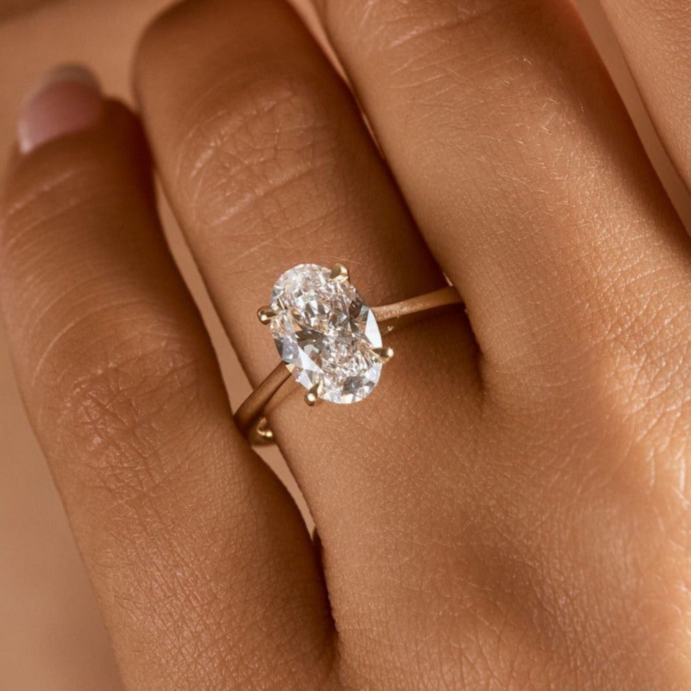 Dahlia Customizable Lab Grown Diamond Engagement Ring - Carter's Collective Fine Jewelry