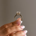 Dahlia Customizable Lab Grown Diamond Engagement Ring - Carter's Collective Fine Jewelry