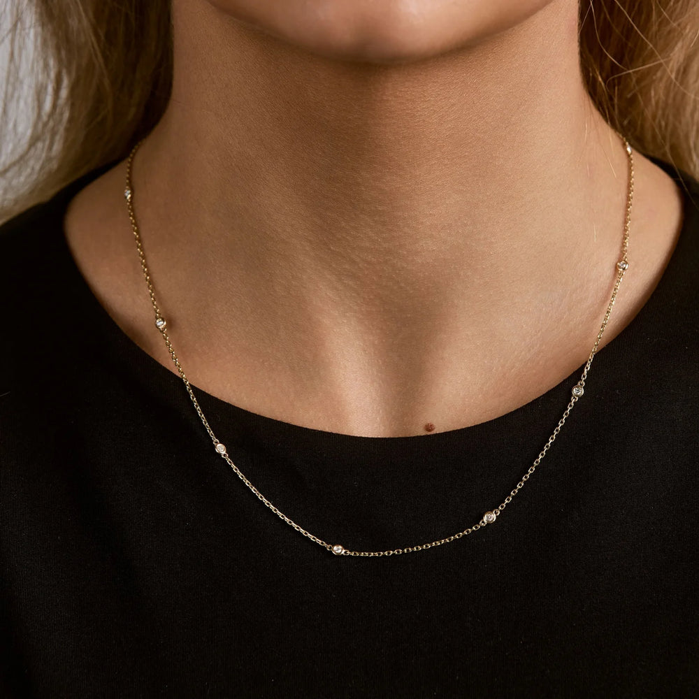 
                  
                    DOORBUSTER: Diamond By The Yard Diamond Necklace, 0.65 CTTW - Carter's Collective Fine Jewelry
                  
                