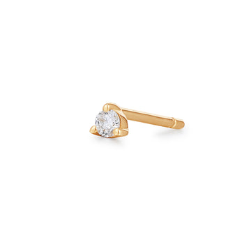 Mini Diamond Stud Earring (Single Stud) - Carter's Collective Fine Jewelry