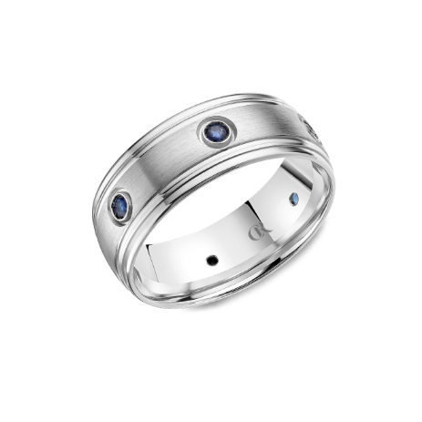 Men’s Black Diamond Wedding Band, 0.23 CTTW - Carter's Collective Fine Jewelry