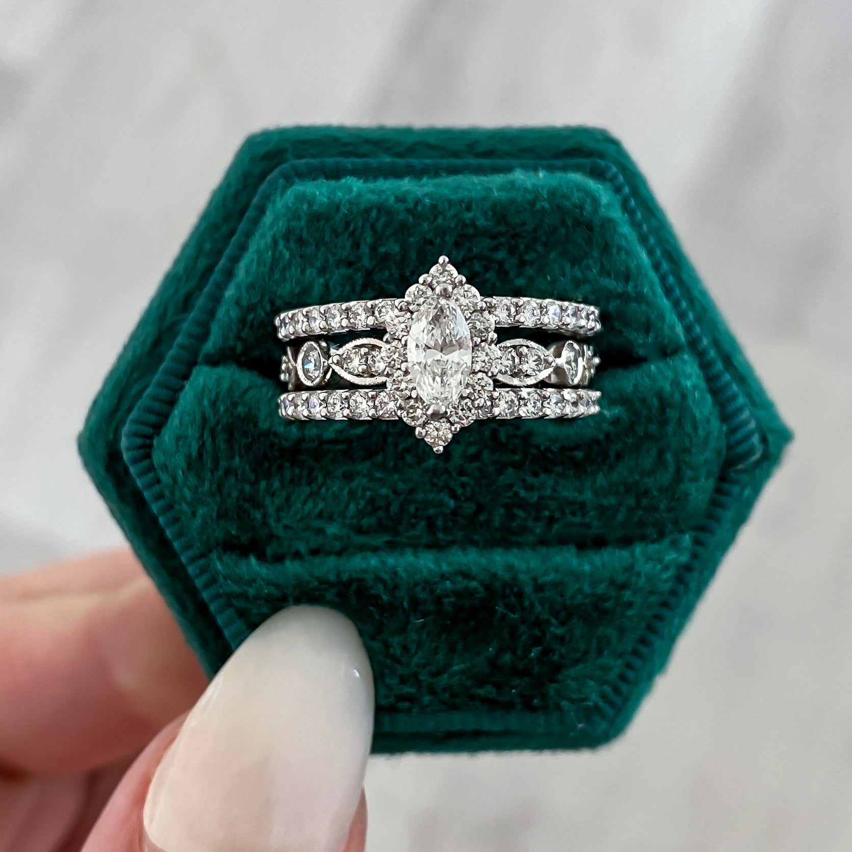Three piece wedding sets online