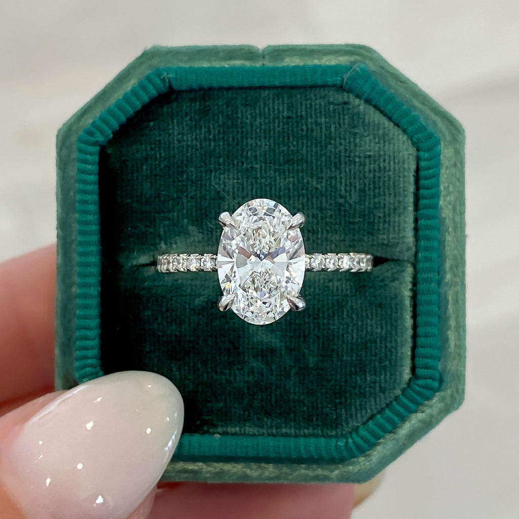 Paisley Customizable Lab Grown Diamond Engagement Ring - Carter's Collective Fine Jewelry