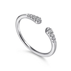 Open Diamond Stackable Ring, 0.10 CTTW - Carter's Collective Fine Jewelry