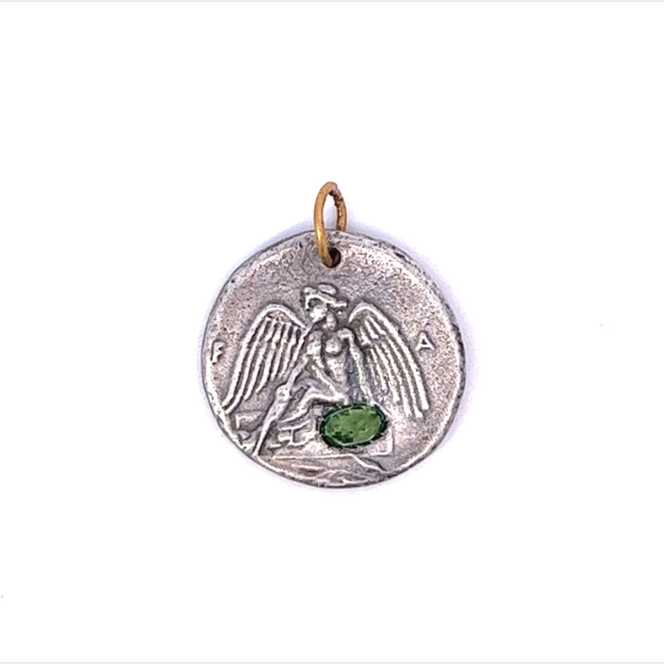 Handmade Nike Speed Angel Coin Charm - Last Chance - Carter's Collective Fine Jewelry