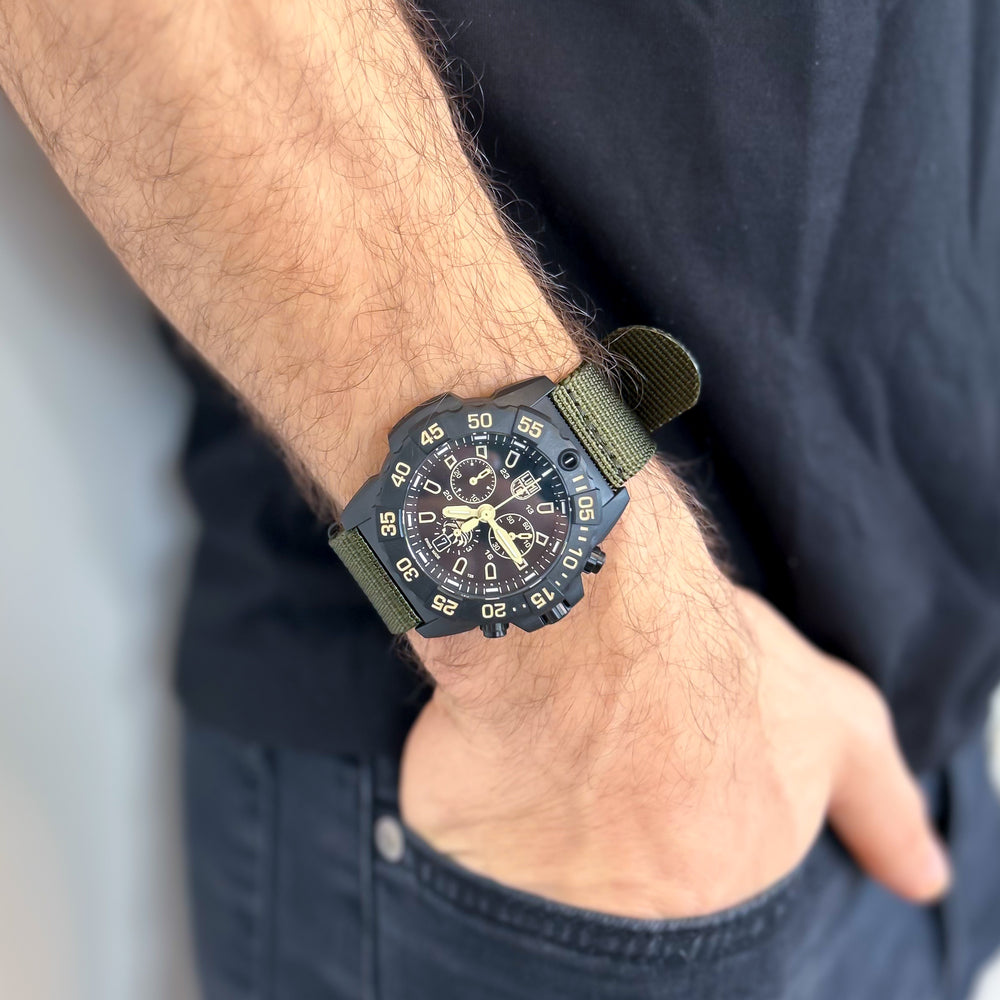 
                  
                    Luminox Navy SEAL Foundation Chronograph Military Watch
                  
                