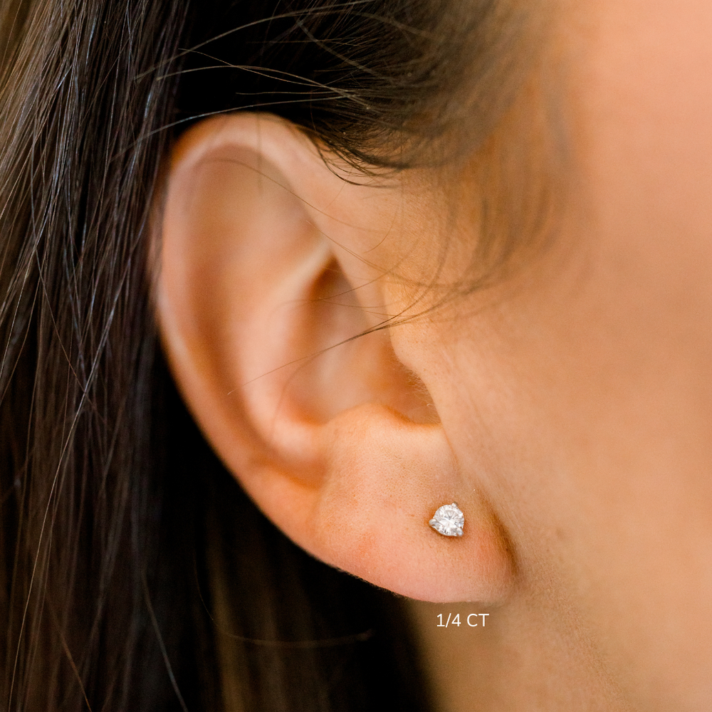 
                  
                    Natural Diamond Stud Earrings
                  
                