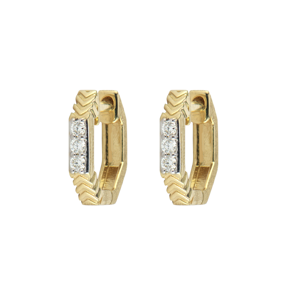 Jude Frances "Elizabeth" Hoop Earrings (Pair)