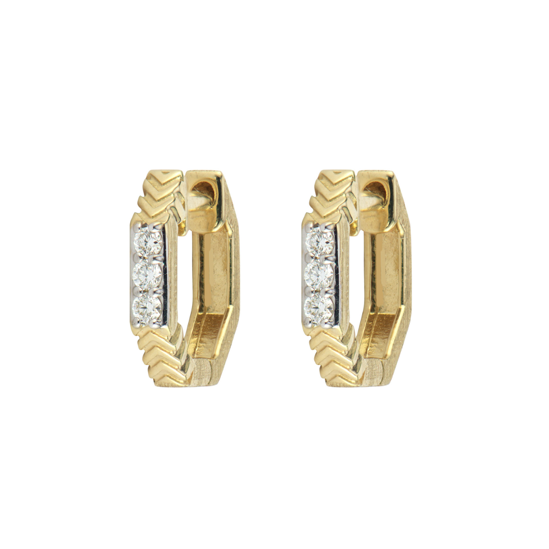 Jude Frances "Elizabeth" Hoop Earrings (Pair)