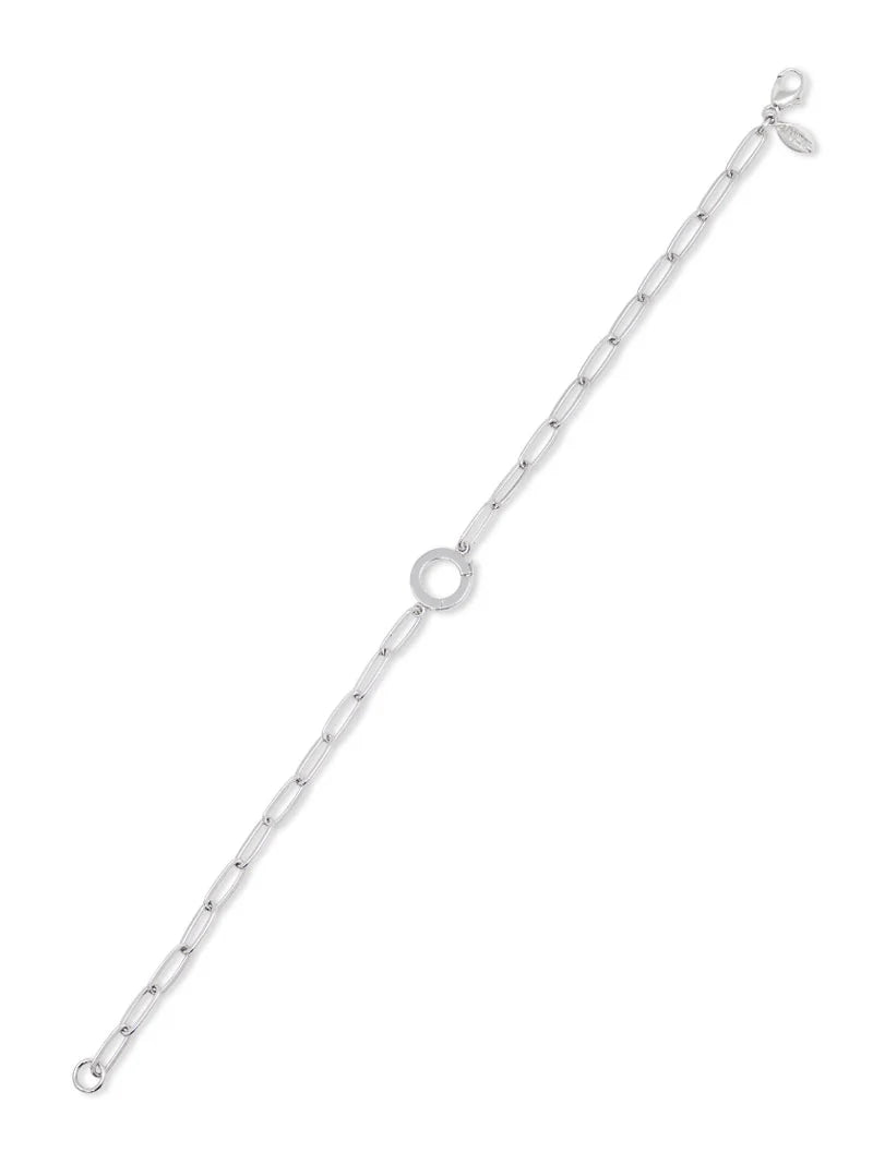 Paper Clip Chain Story Catcher Charm Bracelet - Carter's Collective Fine Jewelry