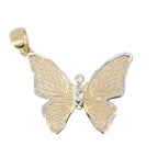 Two Toned Butterfly Charm - Carter's Collective Fine Jewelry