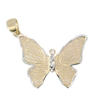 Two Toned Butterfly Charm - Carter's Collective Fine Jewelry