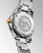 "Hydroconquest" - Stainless Steel/Yellow PVD w/Sunray Blue Dial - Automatic - 41mm - Small Box