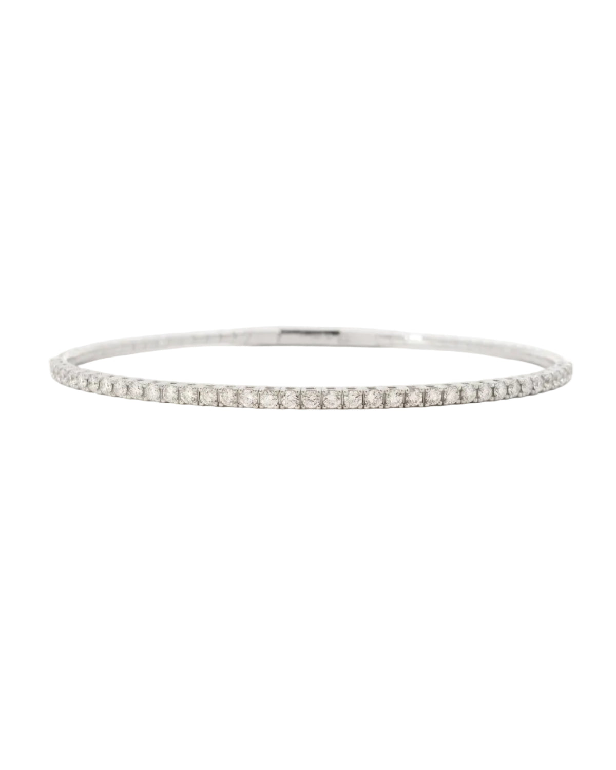 Flexi Natural Diamond Tennis Bangle