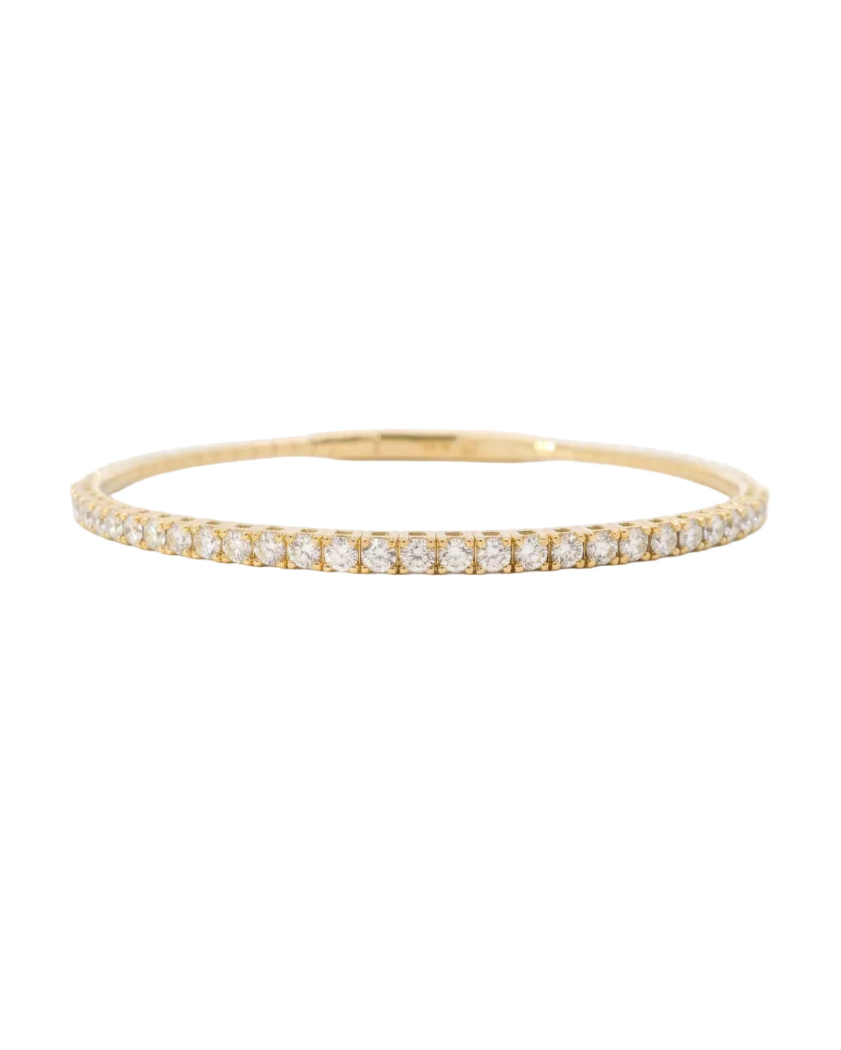 Flexi Natural Diamond Tennis Bangle