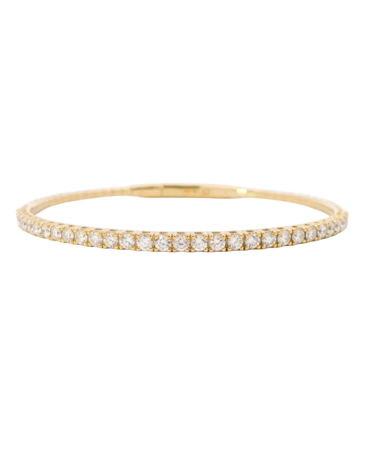 Flexi Natural Diamond Tennis Bangle