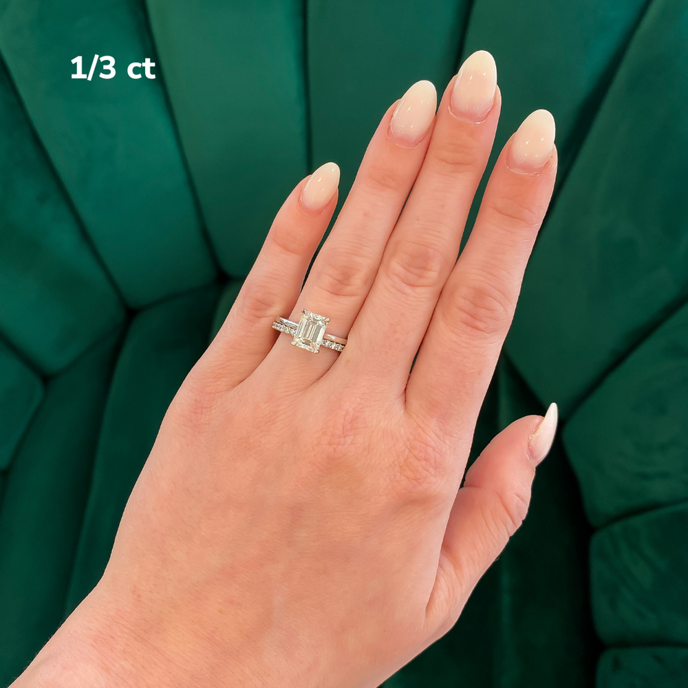 
                  
                    Carter's Double Shared Prong Diamond Band
                  
                