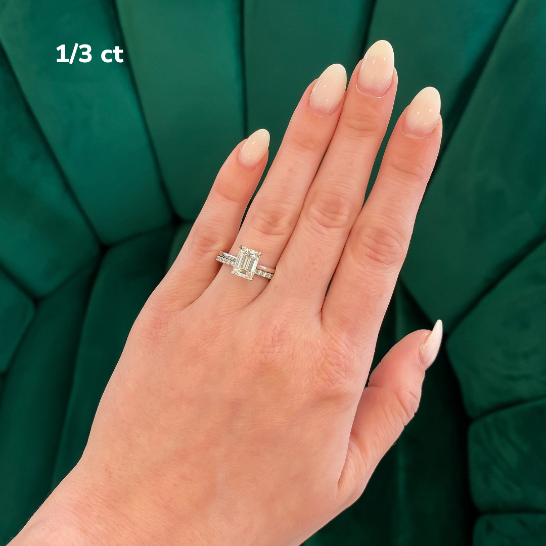 Carter's Double Shared Prong Diamond Band