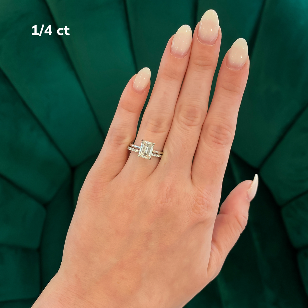 
                  
                    Carter's Double Shared Prong Diamond Band
                  
                