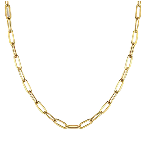 Aphrodite Paper Clip Chain Necklace