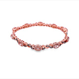 Previously Loved LeVian Morganite and Diamond Accented Bracelet
