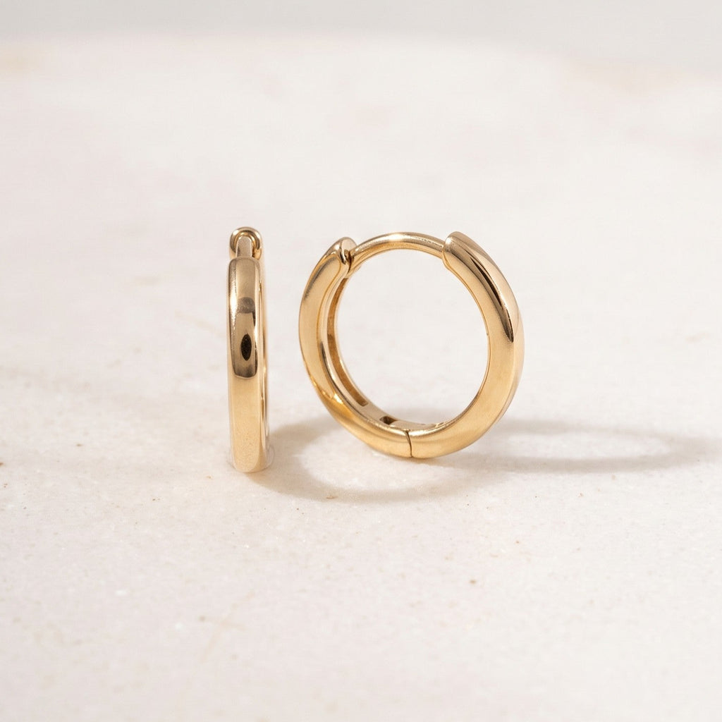 Eleanor Huggie Hoops