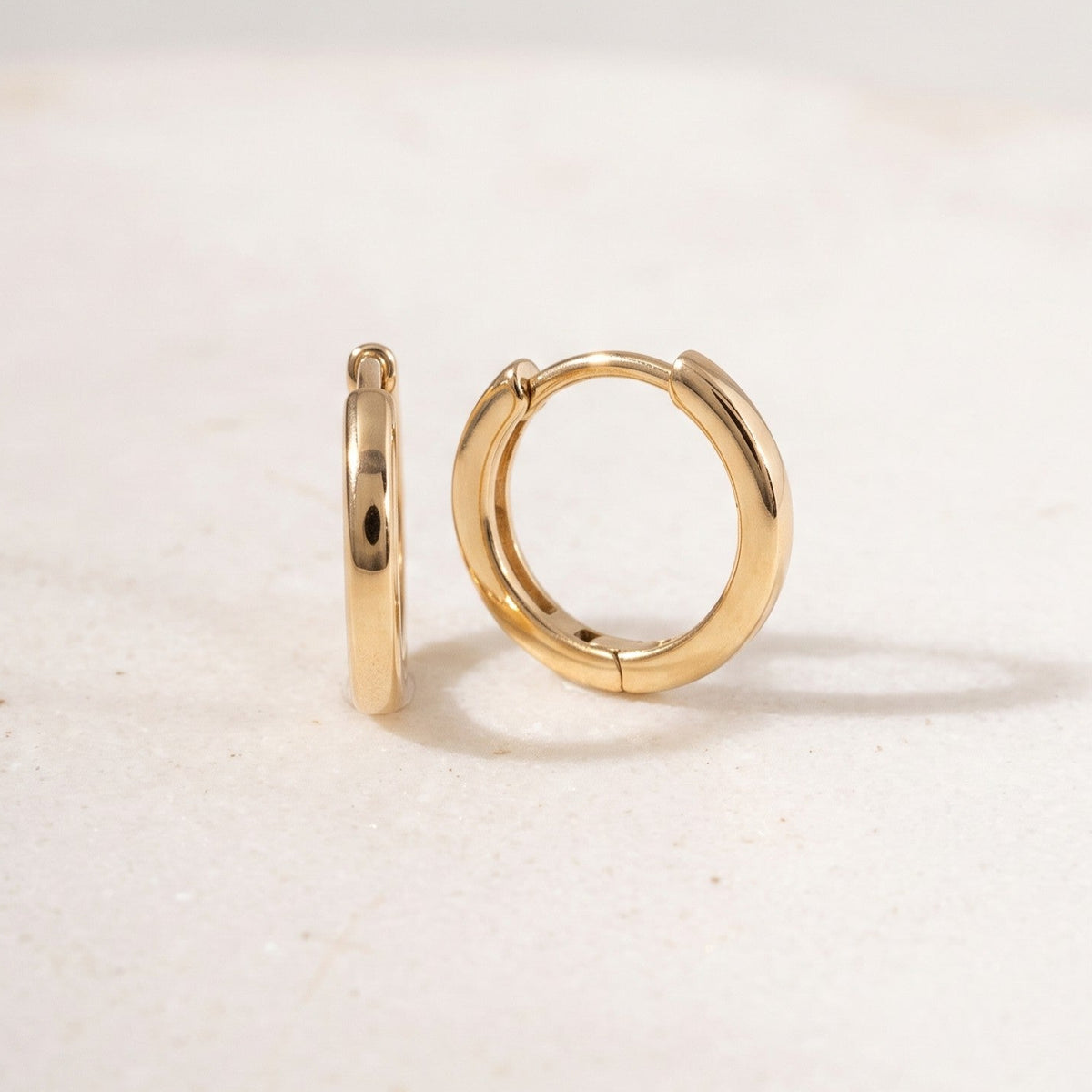 Eleanor Huggie Hoops