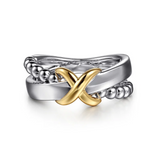 Mixed Metal Bujukan Crossover Ring