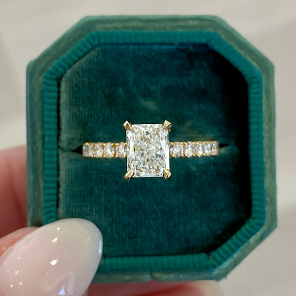 Ivy Radiant Cut Diamond Engagement Ring